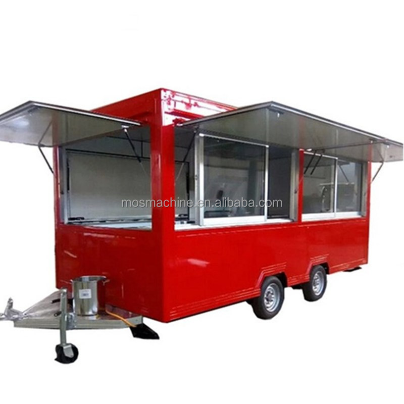 Street Mobile Food Warmer Cart/crepe Food Truck/concession Mobile Food Trailer For Sale